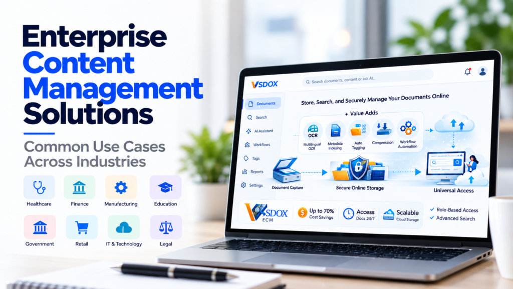 Enterprise Content Management Solutions Common Use Cases Across Industries